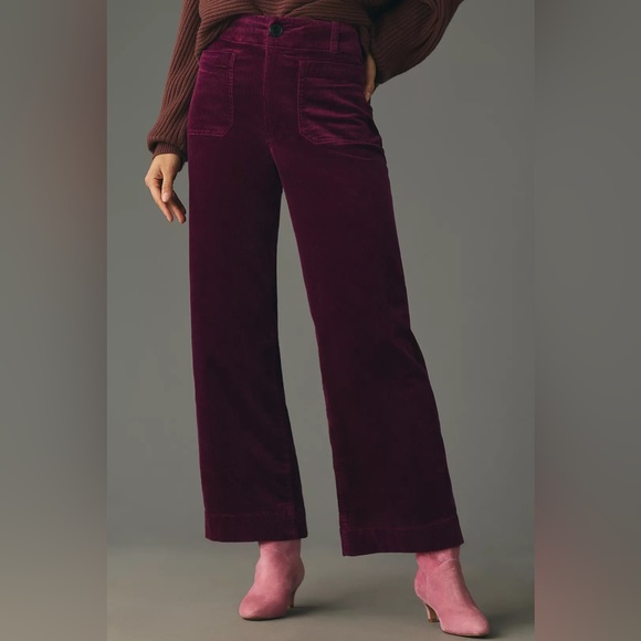 Maeve Pants - Maeve Colette Corduroy Pants in Violet